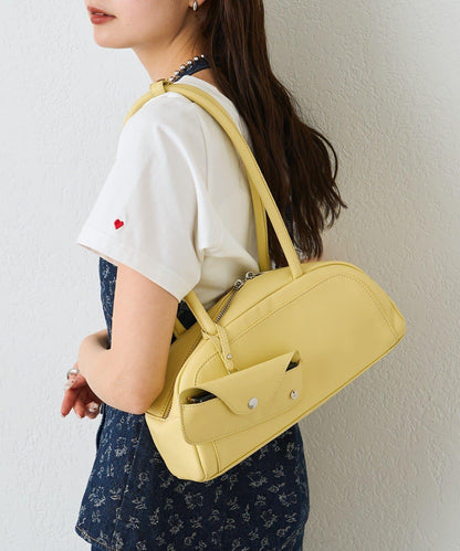 眼鏡掛扣設計圓形BAG 包