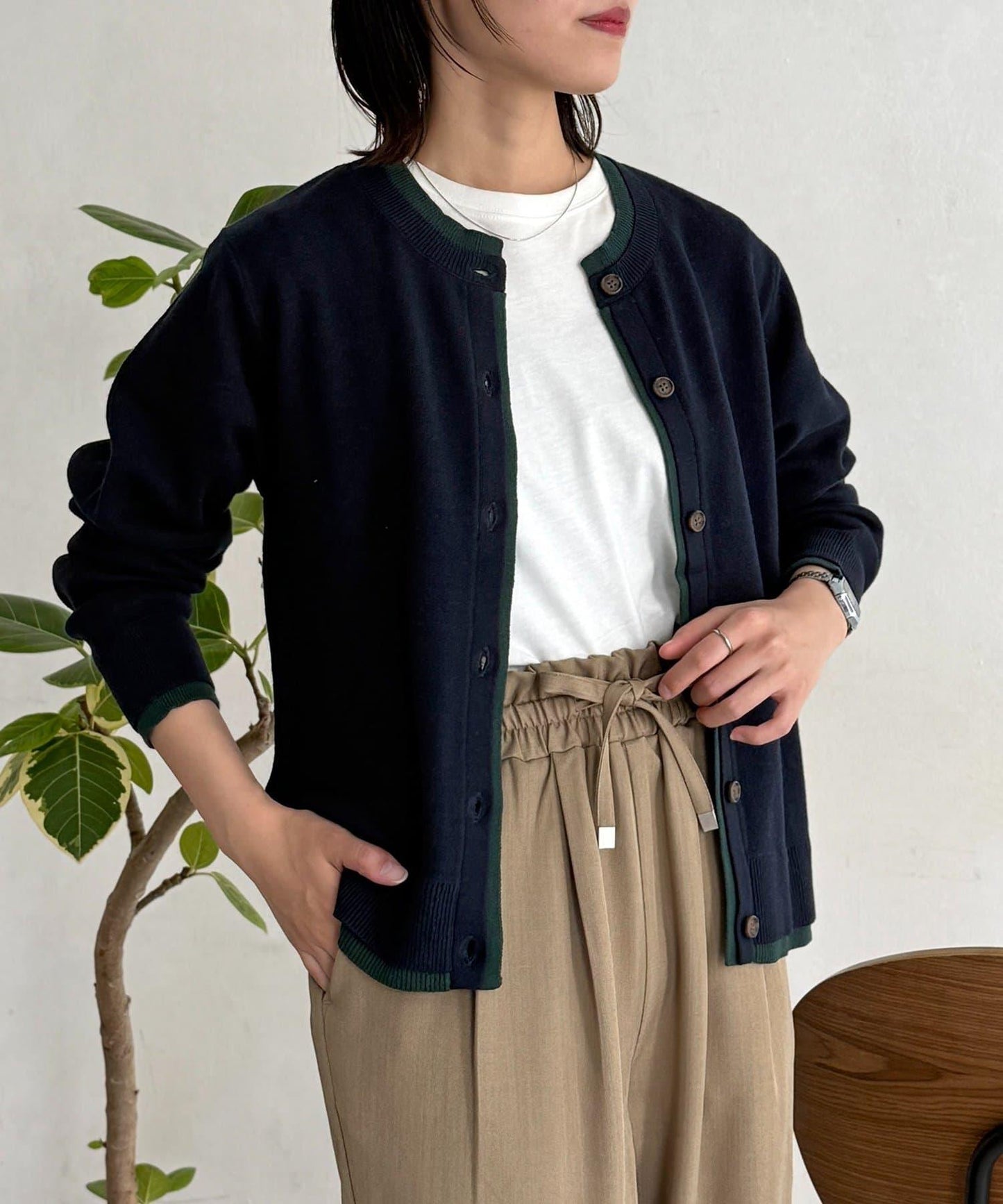 U.S. POLO ASSN. 假兩件衛衣風開衫