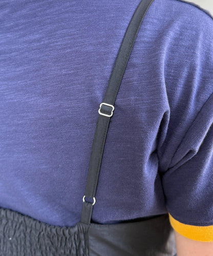 U.S. POLO ASSN 尼龍層疊吊帶連衣裙