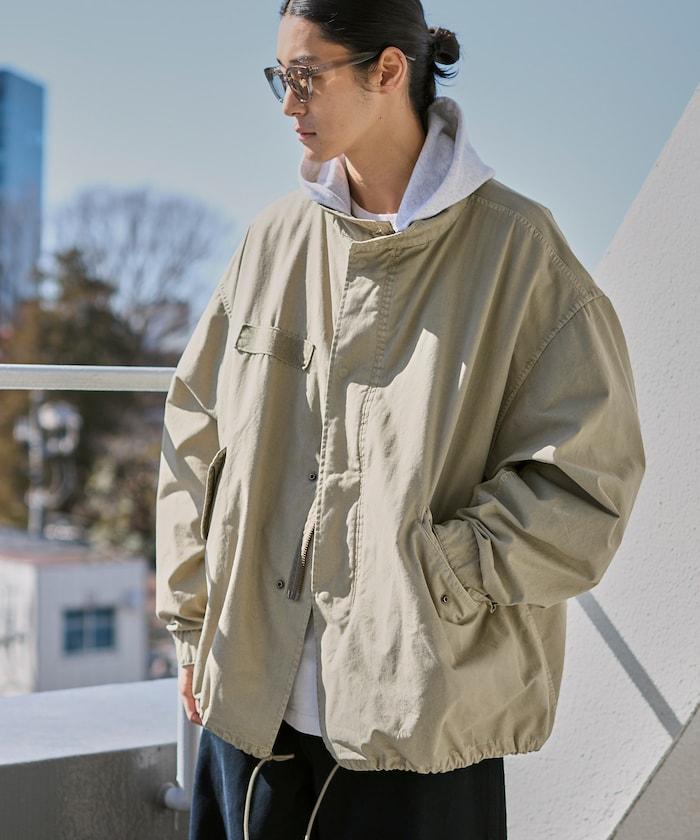 做舊效果 短款 M65 モッズ風外套