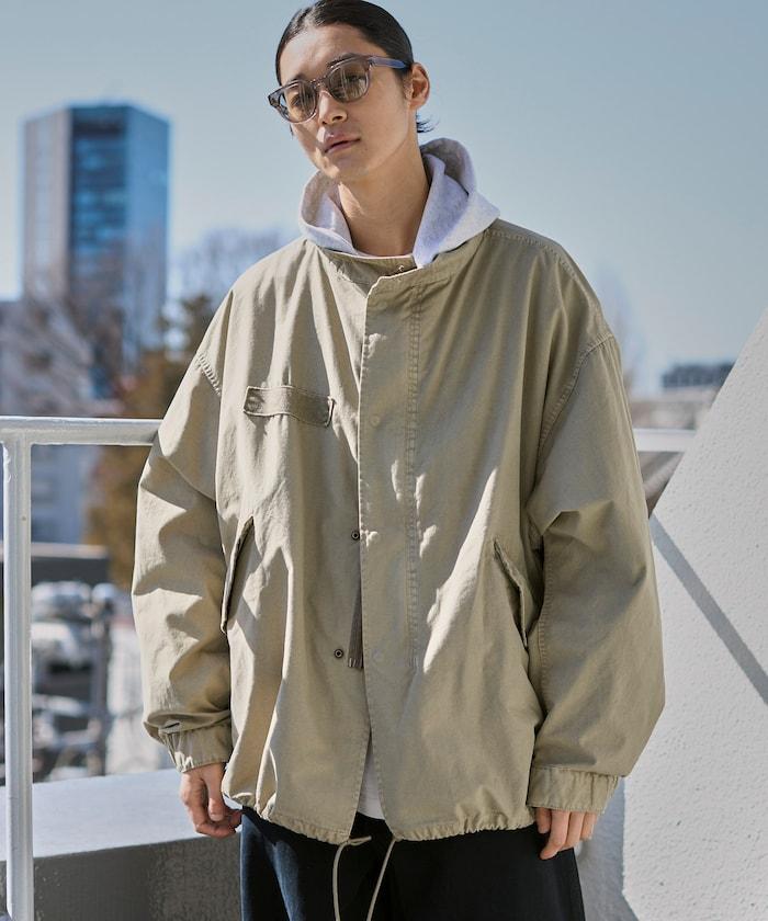 做舊效果 短款 M65 モッズ風外套
