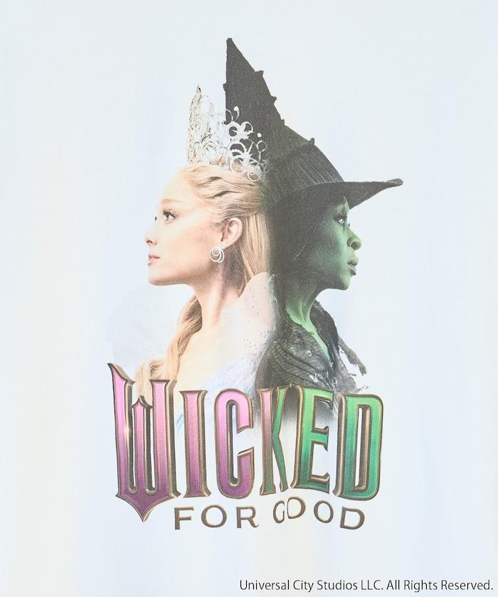 WICKED（女巫前傳） 雙魔女圖案 T恤