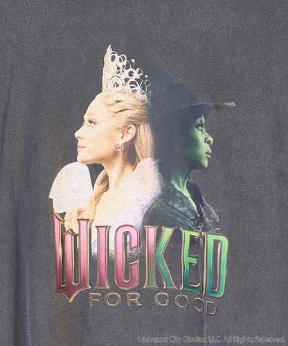 WICKED（女巫前傳） 雙魔女圖案 T恤
