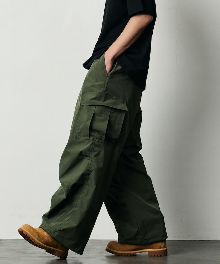 Quick Dry Fabric 寬鬆版型 抗撕裂滌綸 UV防護 速幹 工裝褲