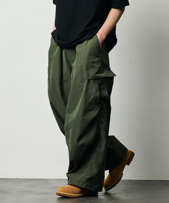Quick Dry Fabric 寬鬆版型 抗撕裂滌綸 UV防護 速幹 工裝褲