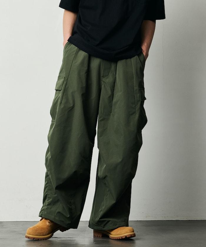 Quick Dry Fabric 寬鬆版型 抗撕裂滌綸 UV防護 速幹 工裝褲