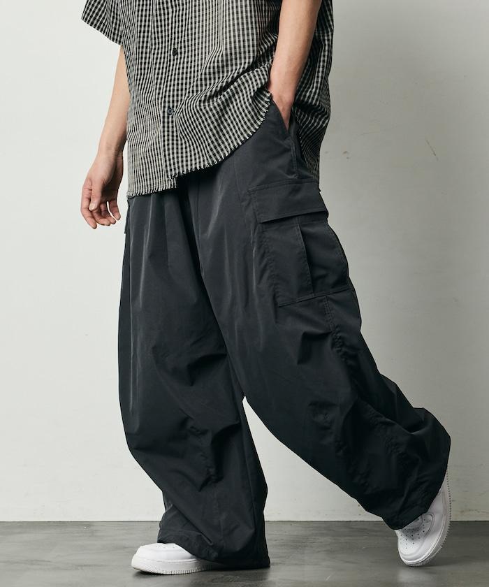 Quick Dry Fabric 寬鬆版型 抗撕裂滌綸 UV防護 速幹 工裝褲