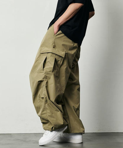Quick Dry Fabric 寬鬆版型 抗撕裂滌綸 UV防護 速幹 工裝褲