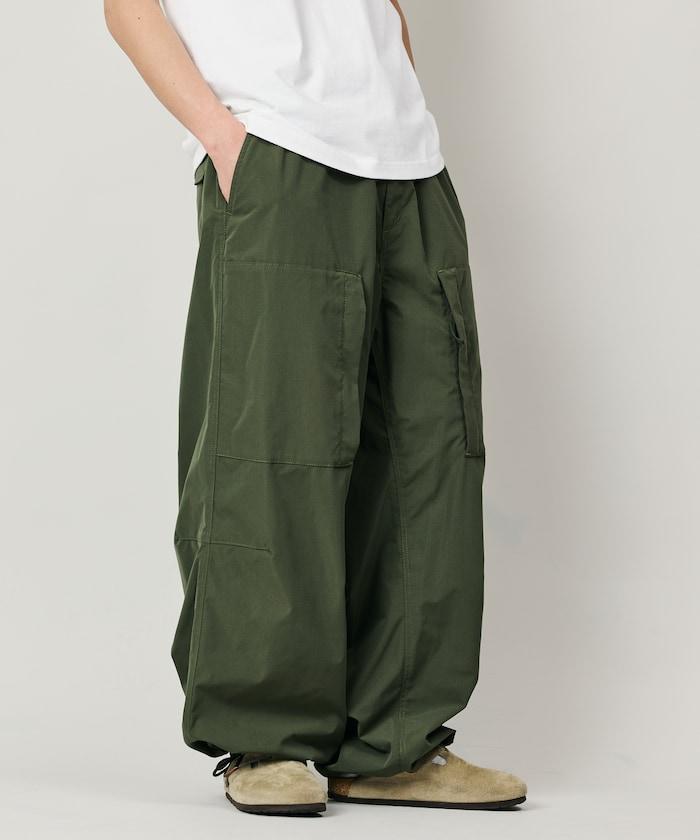 Quick Dry Fabric 闊腿版型 軍事風機組設計 防撕裂滌綸面料 休閒褲