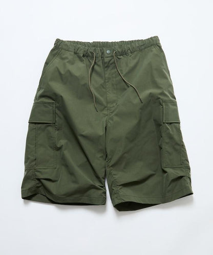 Quick Dry Fabric 寬鬆廓形 工裝口袋 聚酯防撕裂面料 UV防曬速幹 工裝短褲