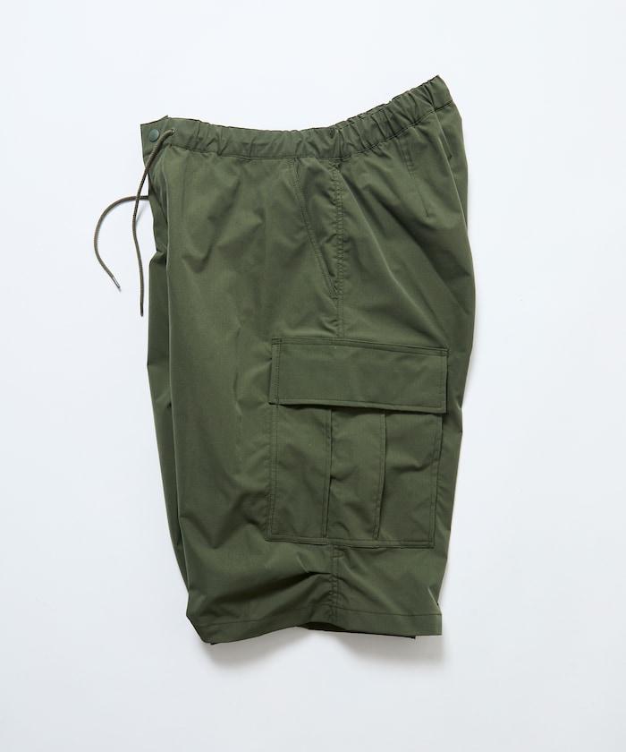 Quick Dry Fabric 寬鬆廓形 工裝口袋 聚酯防撕裂面料 UV防曬速幹 工裝短褲