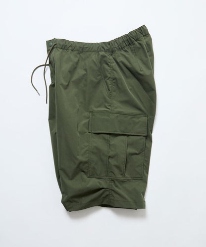 Quick Dry Fabric 寬鬆廓形 工裝口袋 聚酯防撕裂面料 UV防曬速幹 工裝短褲