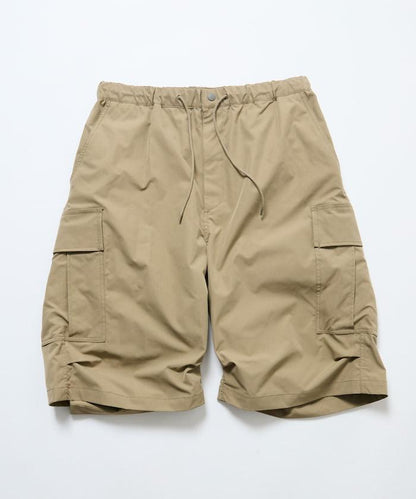 Quick Dry Fabric 寬鬆廓形 工裝口袋 聚酯防撕裂面料 UV防曬速幹 工裝短褲