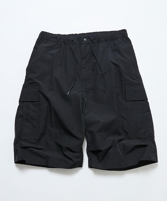 Quick Dry Fabric 寬鬆廓形 工裝口袋 聚酯防撕裂面料 UV防曬速幹 工裝短褲