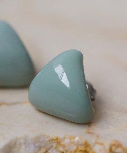 ear PAPILLONNER 彩色三角造型耳飾