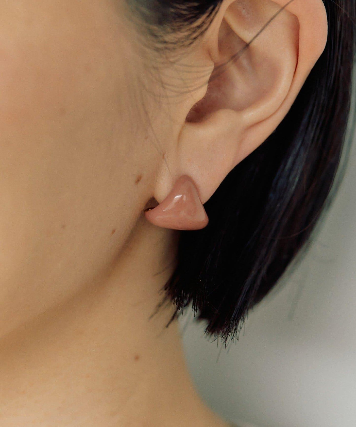 ear PAPILLONNER 彩色三角造型耳飾