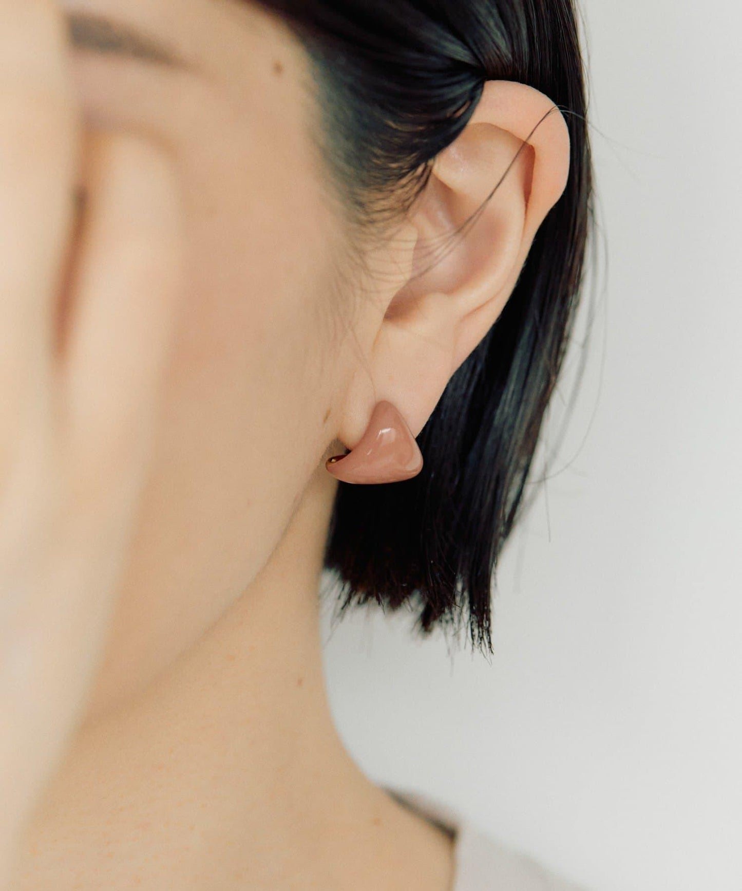 ear PAPILLONNER 彩色三角造型耳飾