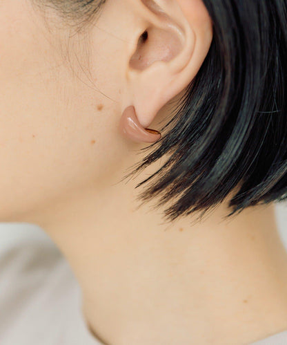 ear PAPILLONNER 彩色三角造型耳飾