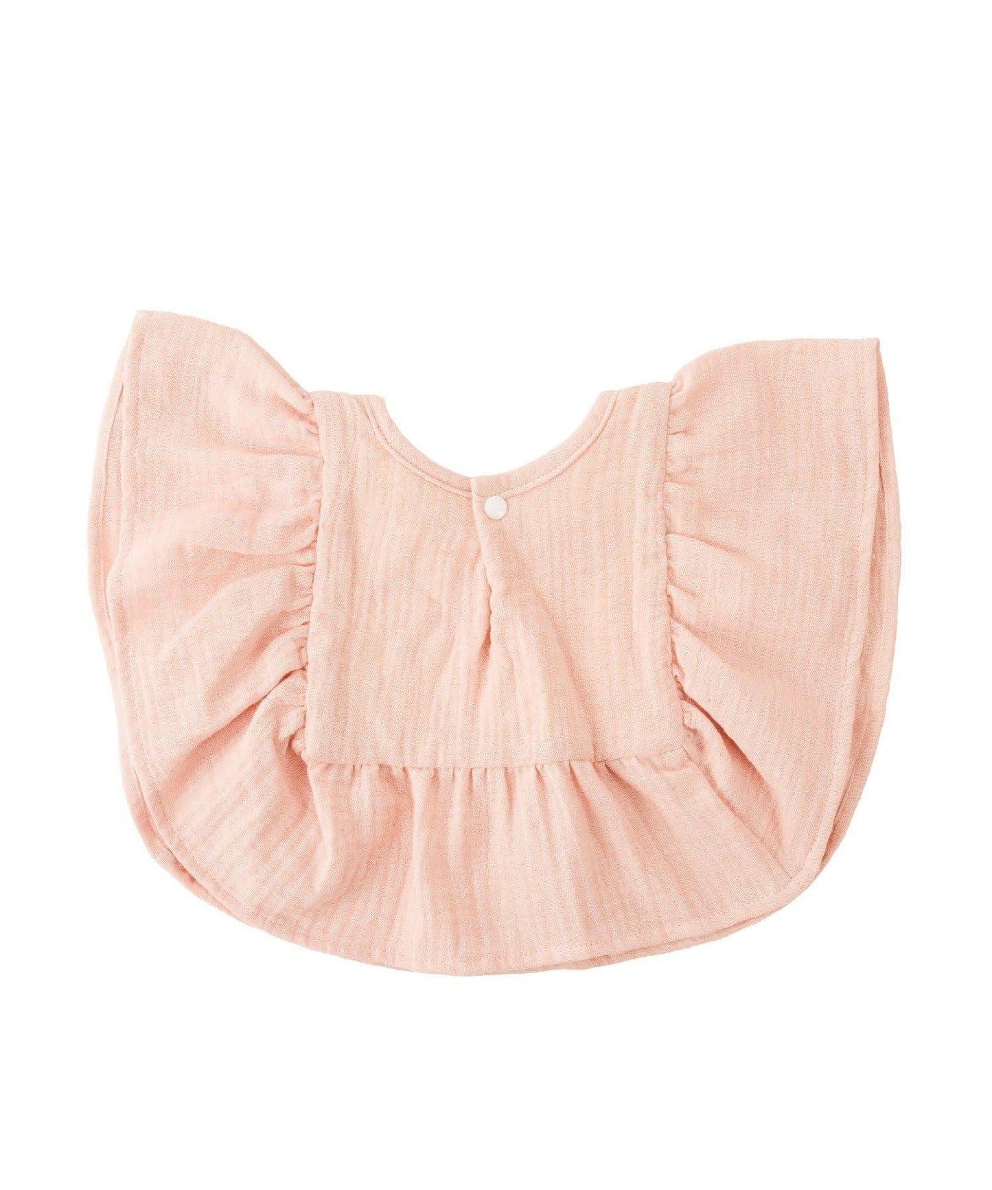 拼接荷葉邊圍兜