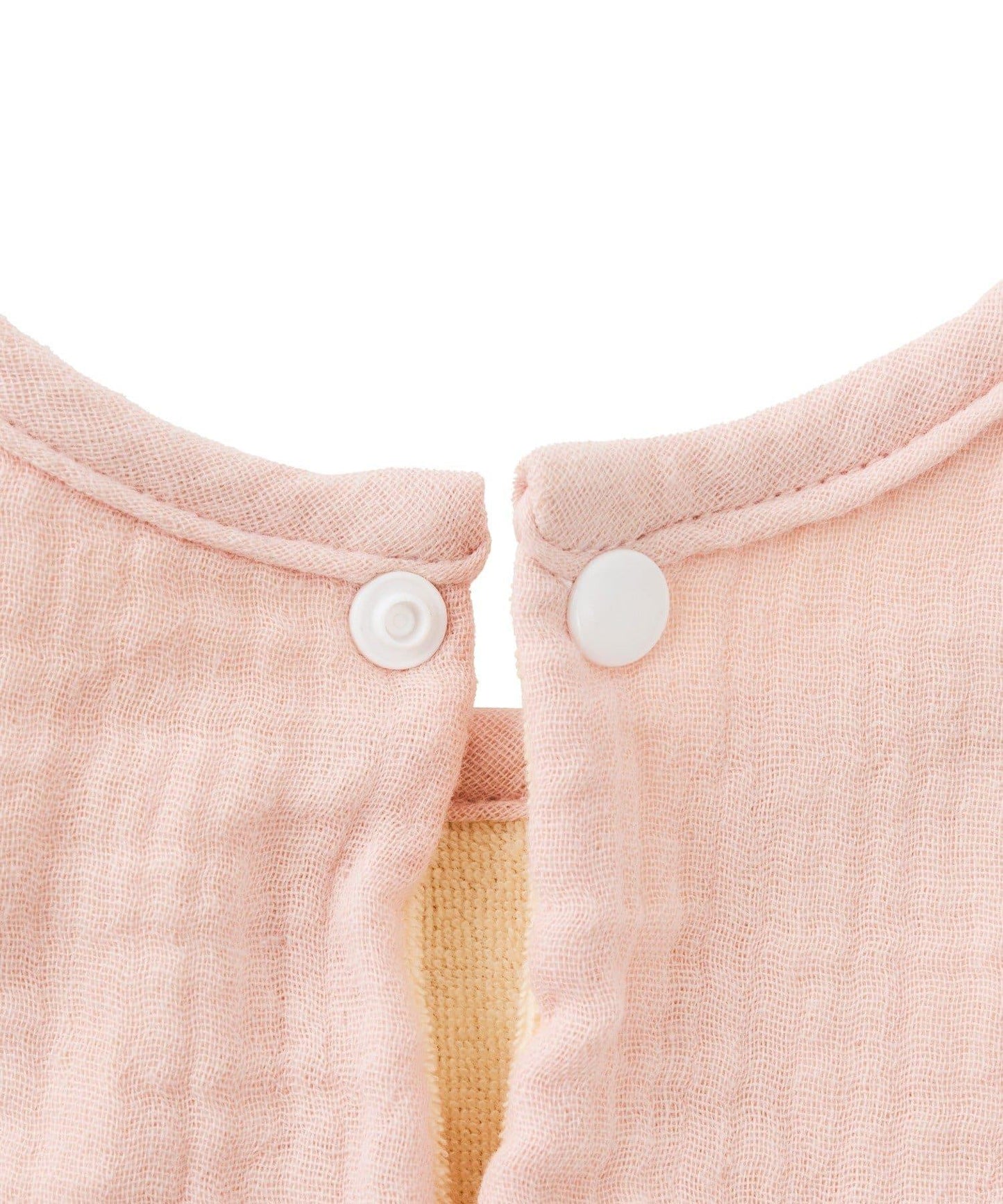 拼接荷葉邊圍兜