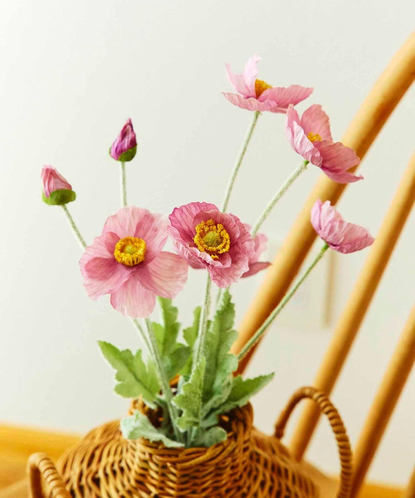 仿真罌粟花 裝飾花
