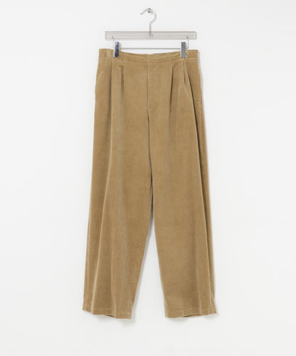 燈芯絨面料 褲子 O.COTTON WALE CORDUROY TR