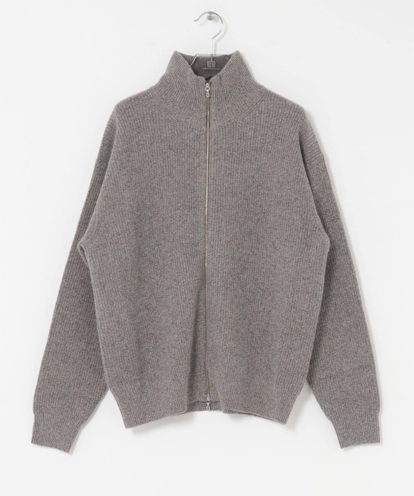 ULTERIOR WOOL COTTON RIB DRIVERS KNIT 羊毛棉羅紋針織衫