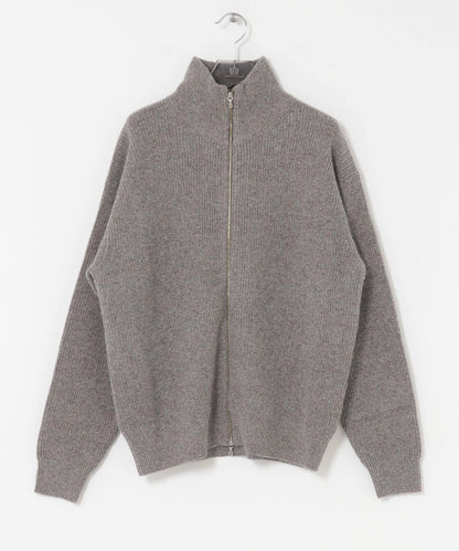 ULTERIOR WOOL COTTON RIB DRIVERS KNIT 羊毛棉羅紋針織衫