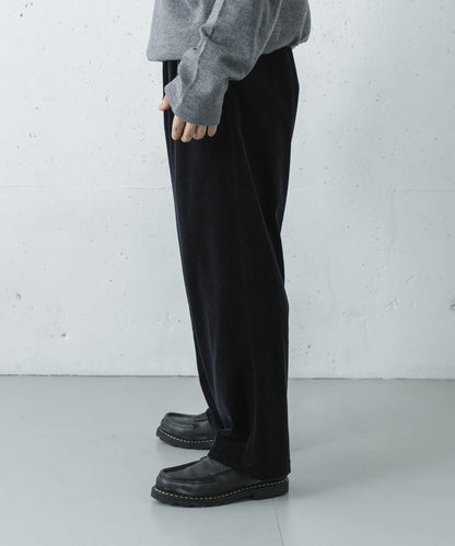 燈芯絨面料 褲子 O.COTTON WALE CORDUROY TR