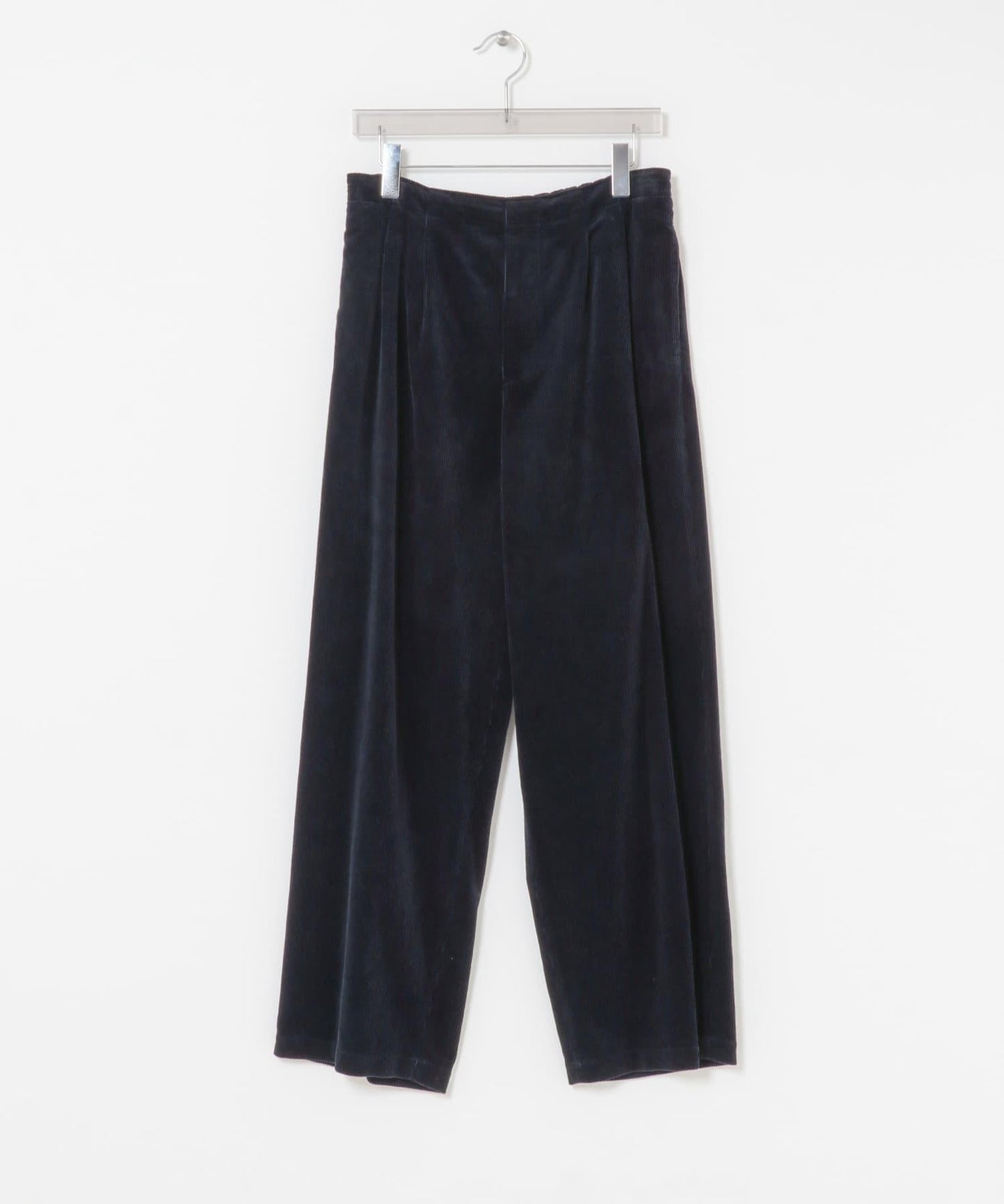 燈芯絨面料 褲子 O.COTTON WALE CORDUROY TR