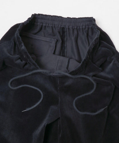 燈芯絨面料 褲子 O.COTTON WALE CORDUROY TR