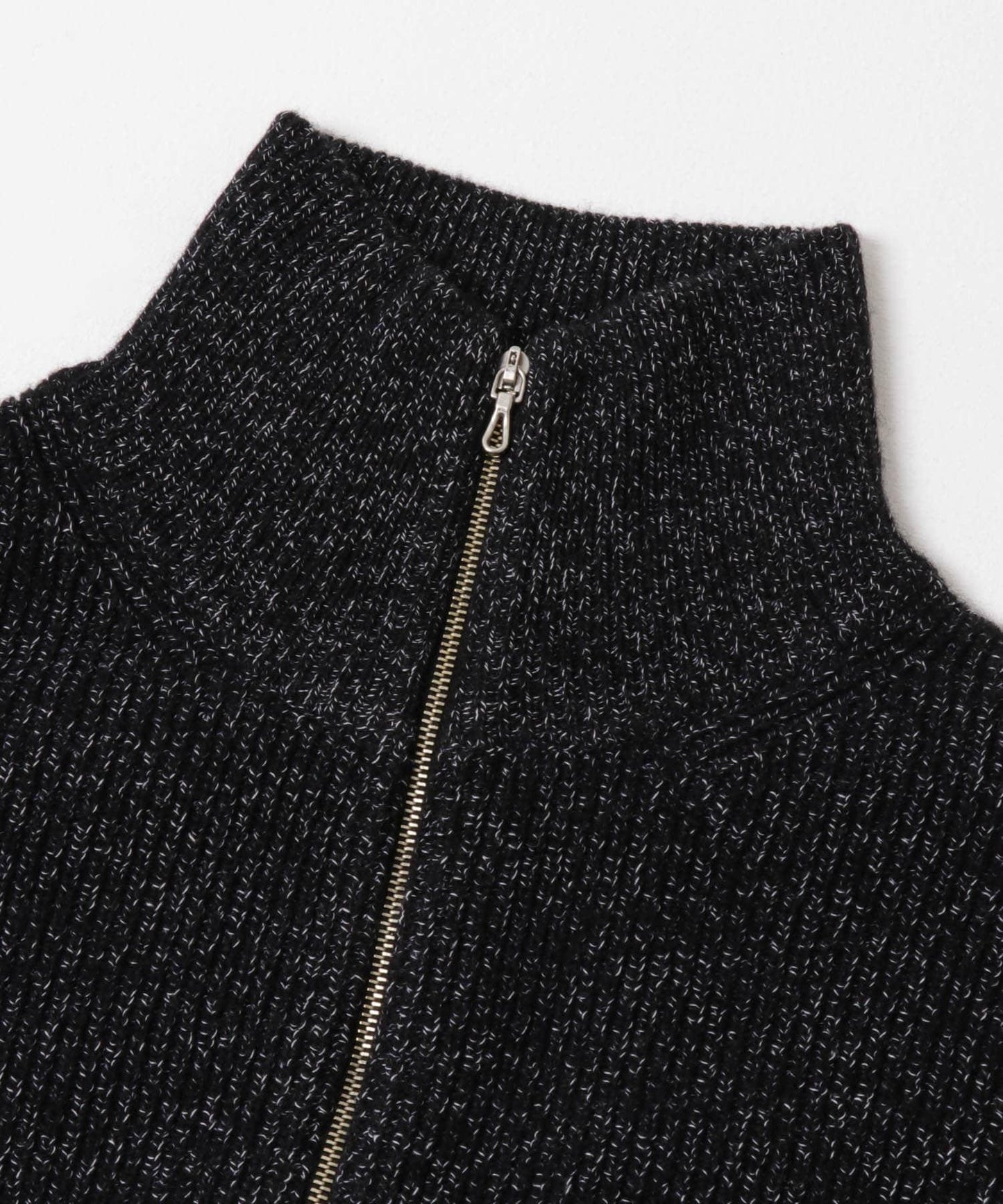ULTERIOR WOOL COTTON RIB DRIVERS KNIT 羊毛棉羅紋針織衫