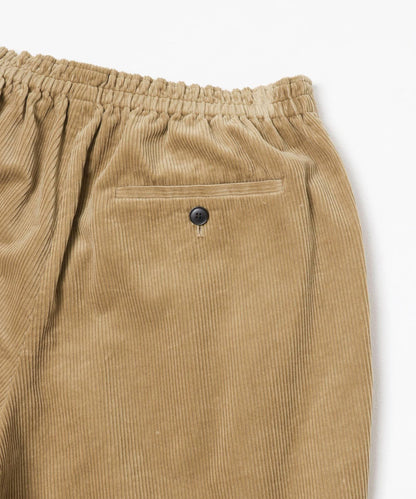 燈芯絨面料 褲子 O.COTTON WALE CORDUROY TR