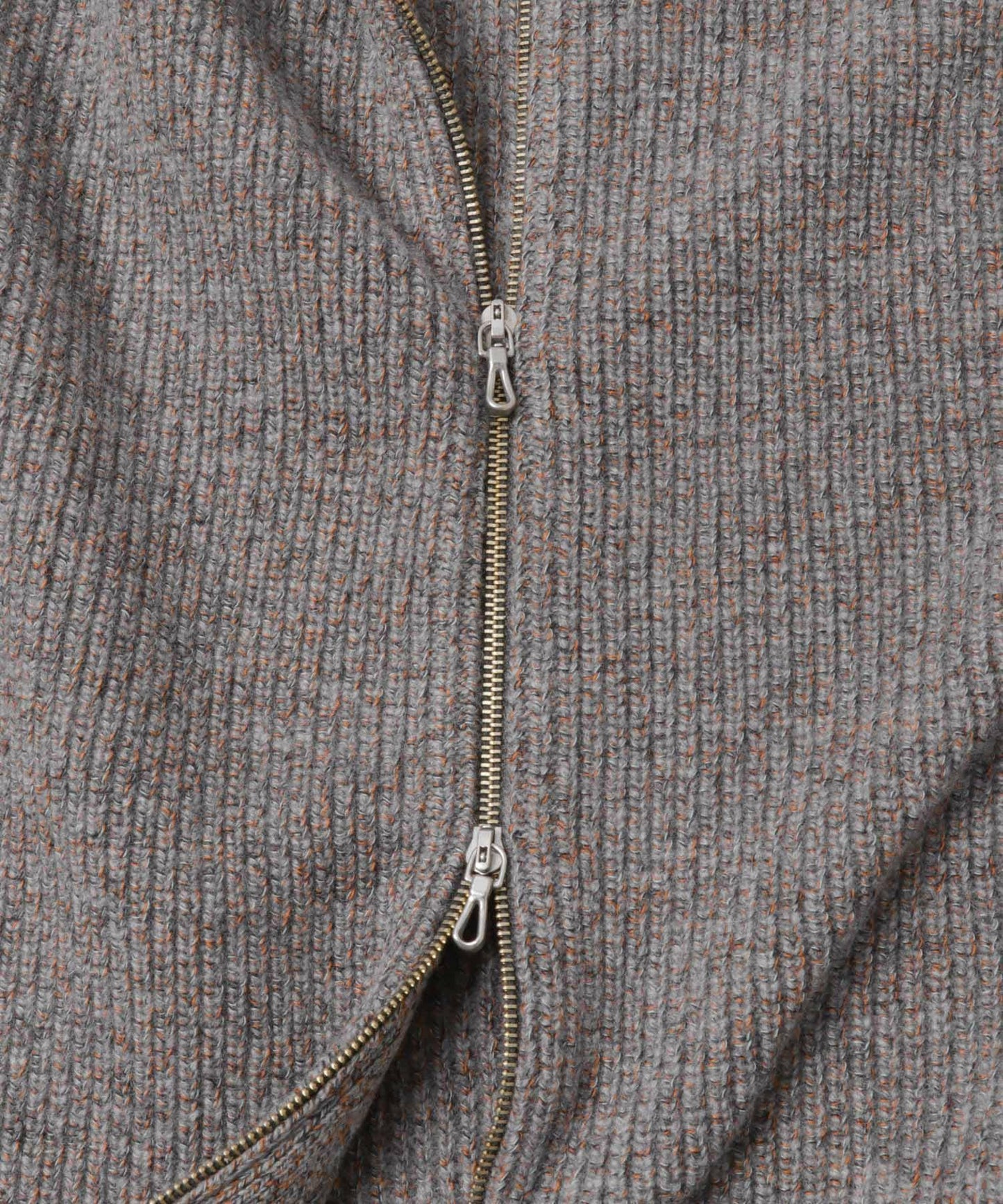 ULTERIOR WOOL COTTON RIB DRIVERS KNIT 羊毛棉羅紋針織衫