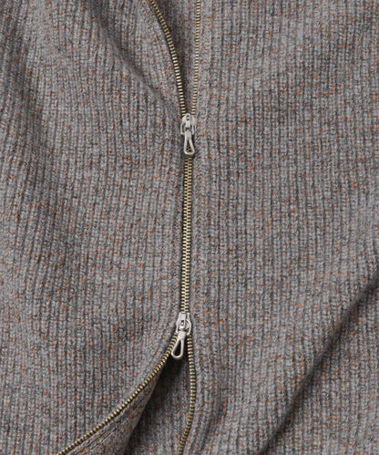 ULTERIOR WOOL COTTON RIB DRIVERS KNIT 羊毛棉羅紋針織衫