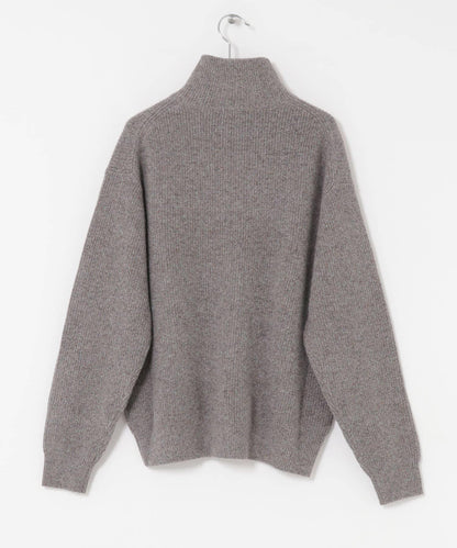 ULTERIOR WOOL COTTON RIB DRIVERS KNIT 羊毛棉羅紋針織衫