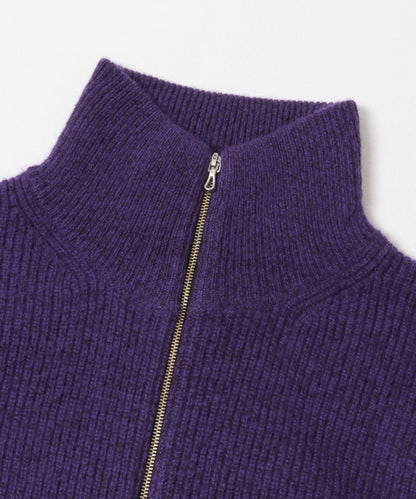 ULTERIOR WOOL COTTON RIB DRIVERS KNIT 羊毛棉羅紋針織衫