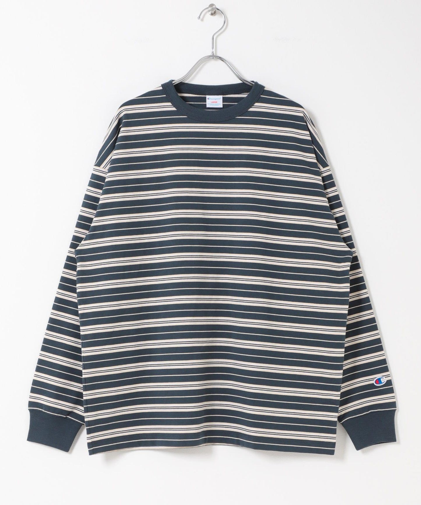 CHAMPION LONG SLEEVE BORDER T-SHIRTS 條紋長袖T恤