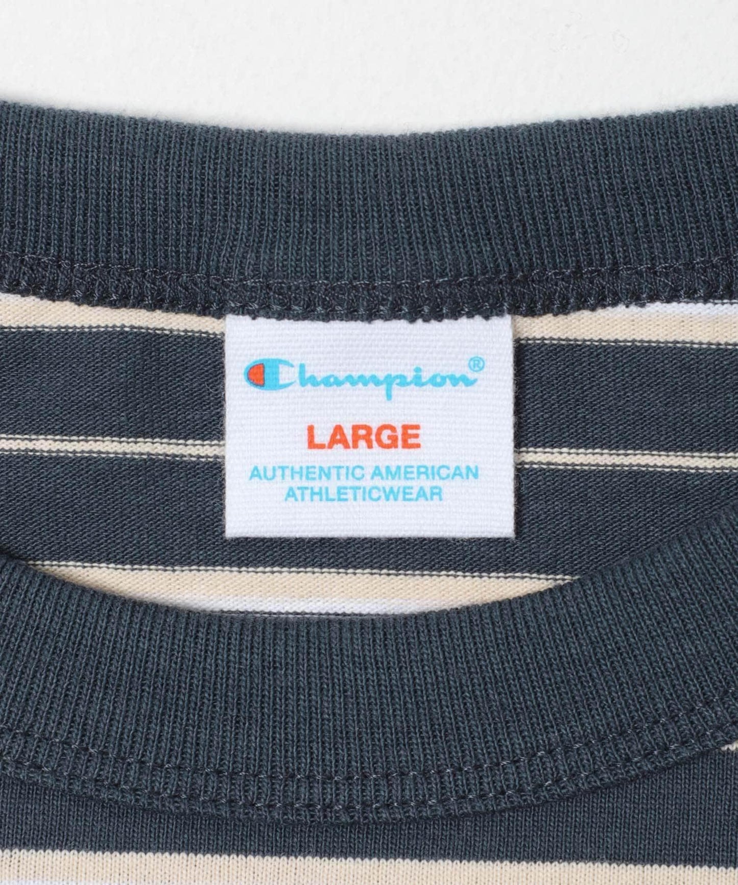CHAMPION LONG SLEEVE BORDER T-SHIRTS 條紋長袖T恤