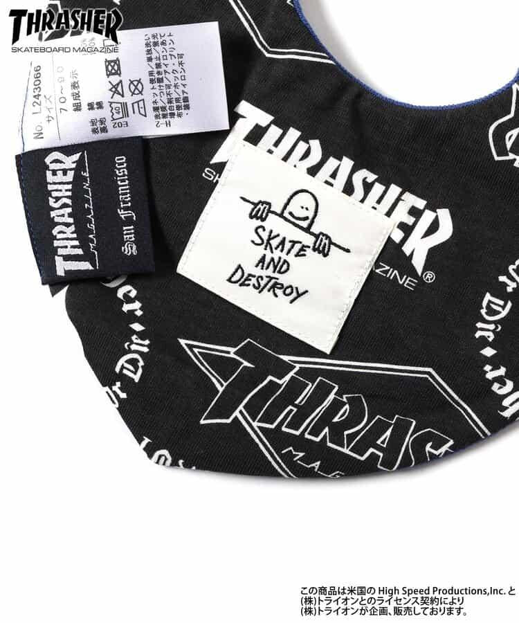 THRASHER 嬰兒圍嘴
