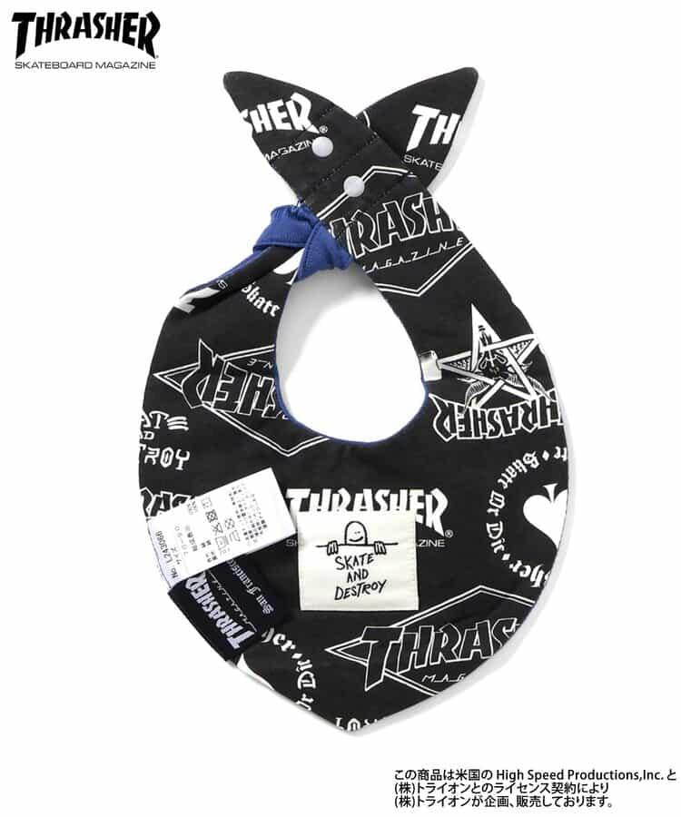 THRASHER 嬰兒圍嘴
