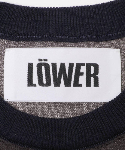 LOWER 18G PLAINSTITCH 針織套頭衫