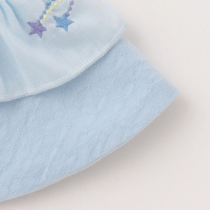 防水刺繡荷葉邊圍兜