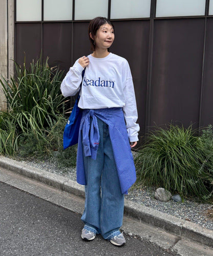 SEADAM 文案印花托特包