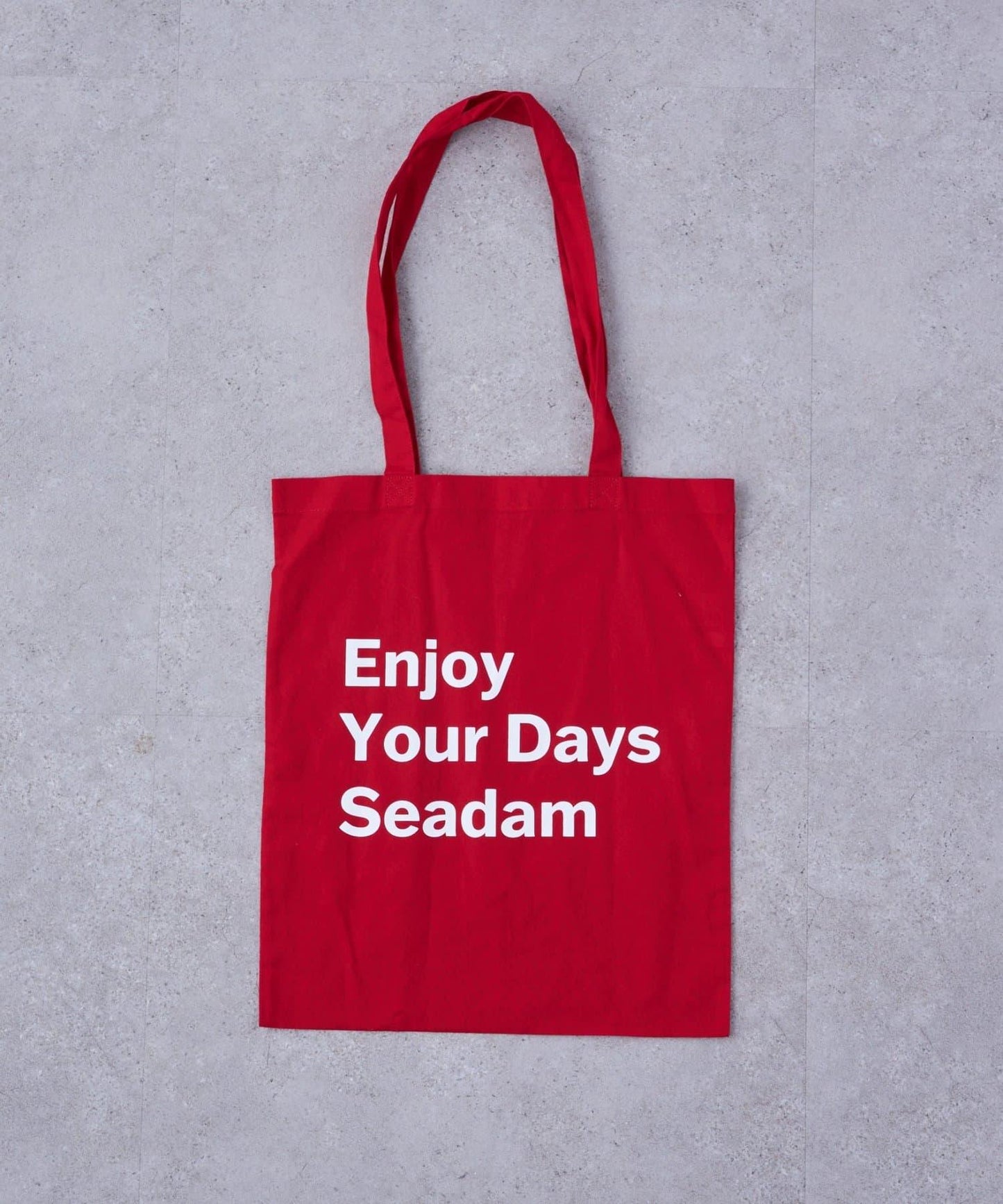 SEADAM 文案印花托特包