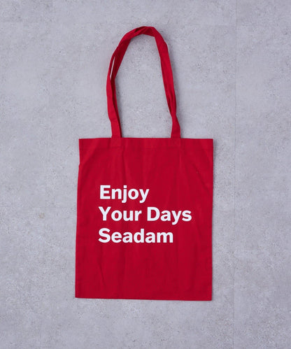 SEADAM 文案印花托特包