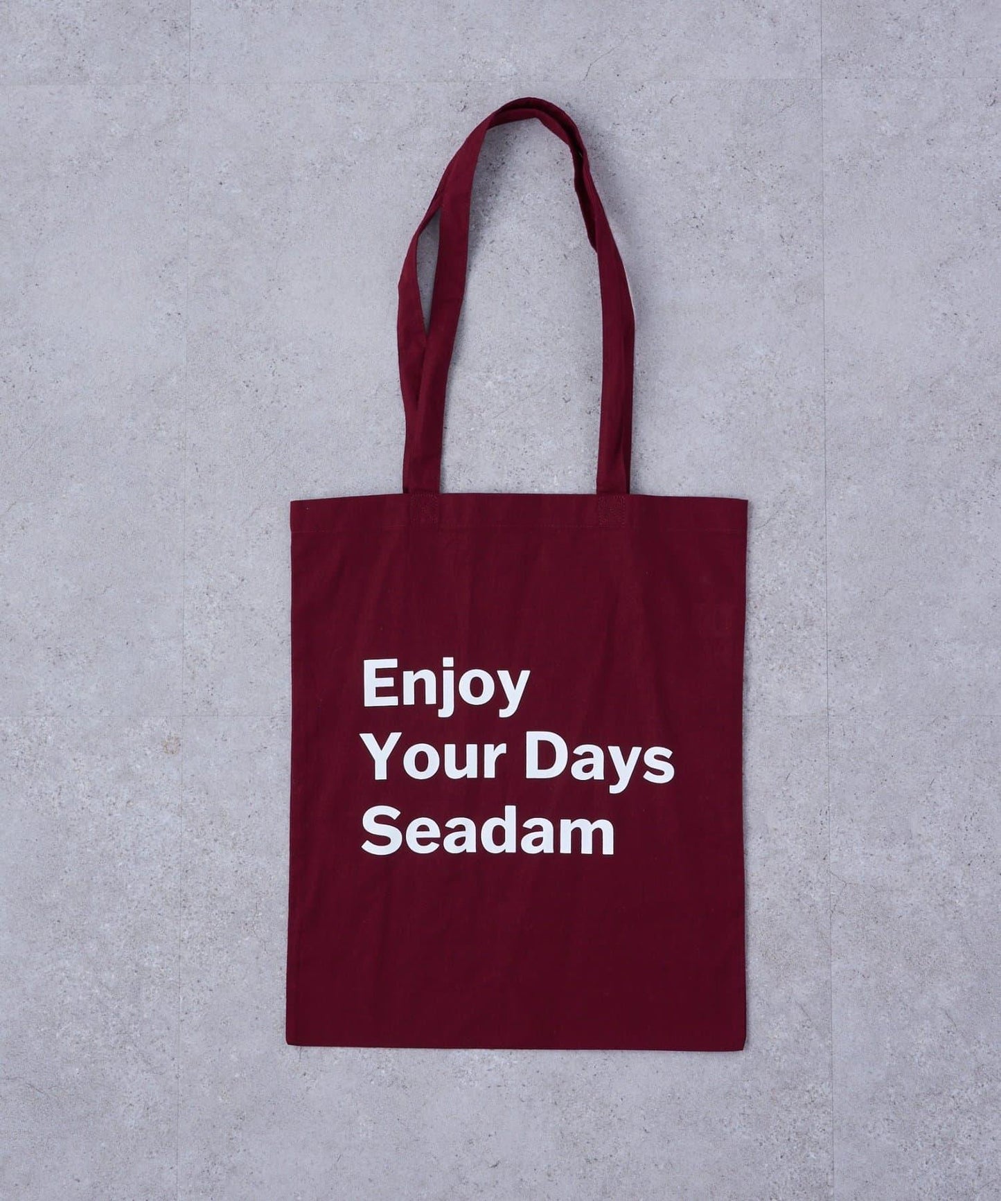 SEADAM 文案印花托特包