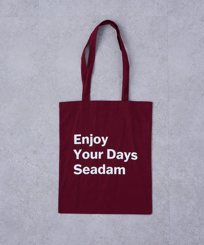 SEADAM 文案印花托特包