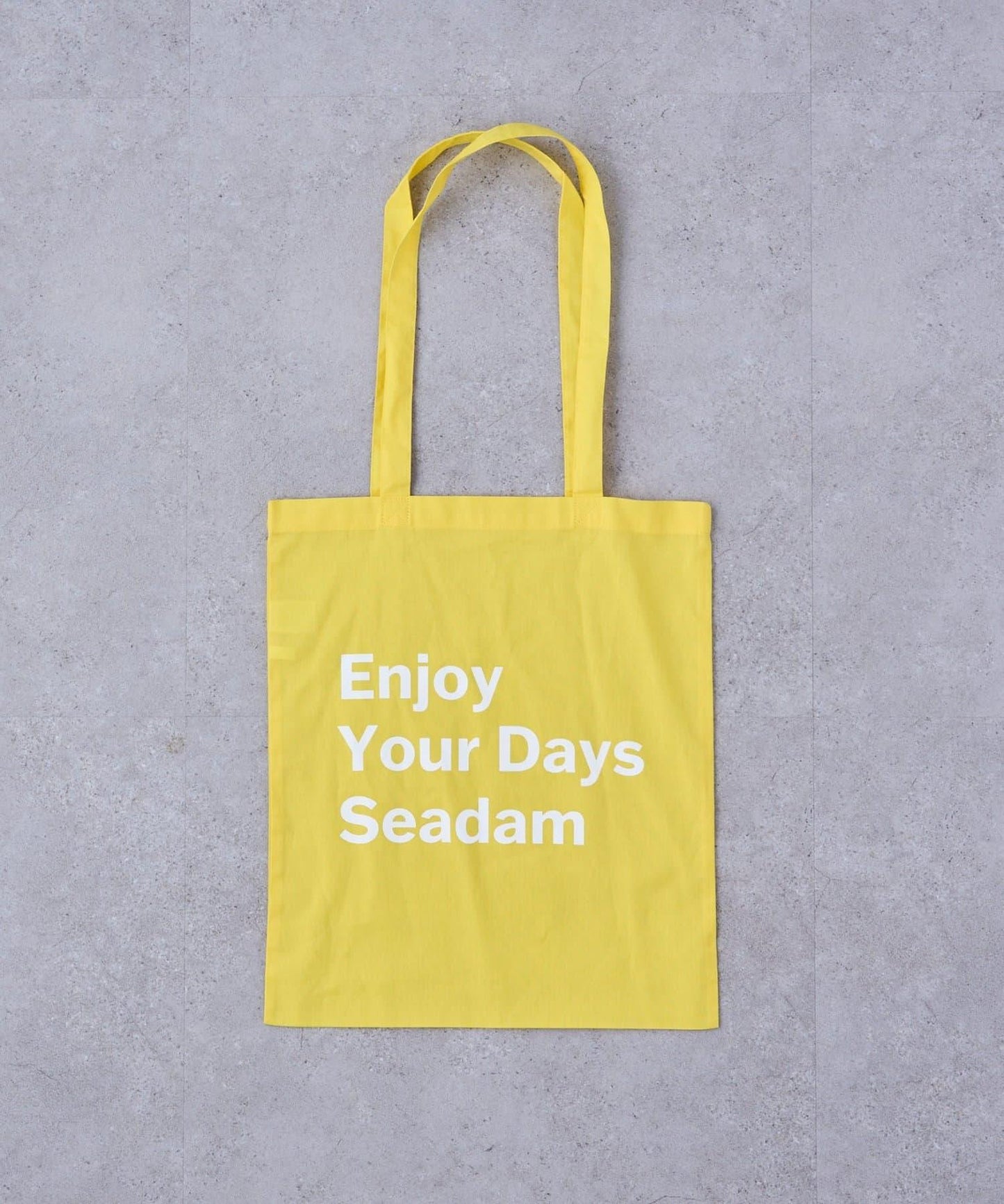 SEADAM 文案印花托特包