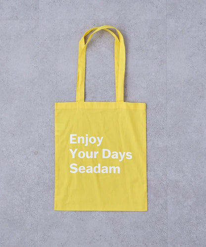 SEADAM 文案印花托特包